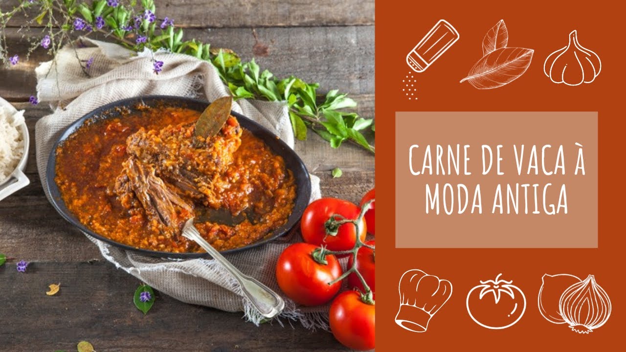 Receita de carne de vaca &agrave; moda antiga - TeleCulin&aacute;ria