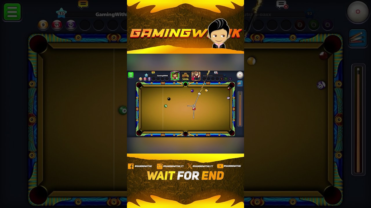 amazing indirect clearance in cairo kasbah 8 ball Pool#gamingwithk #8ballpool #lev
