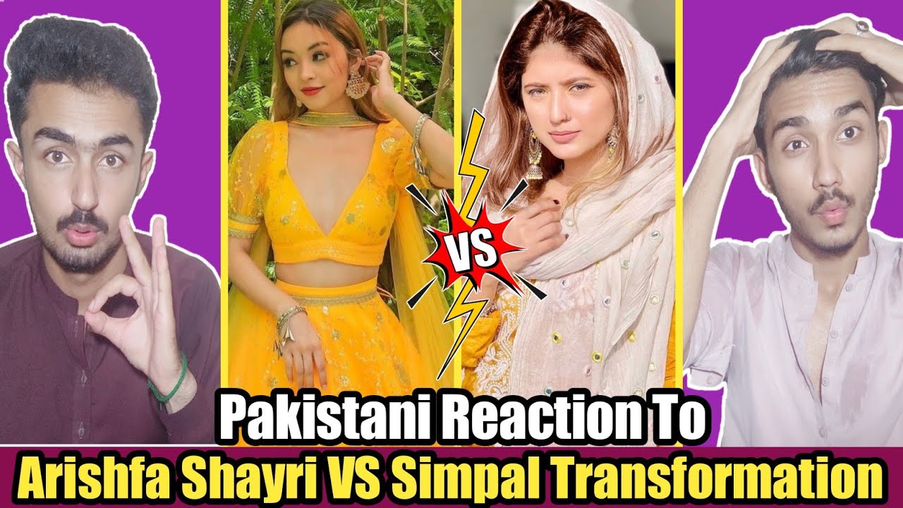 Pakistani reaction on Nepali Simpal Kharel VS Indian Arishfa Khan TIKTOK | Psycooo Boys