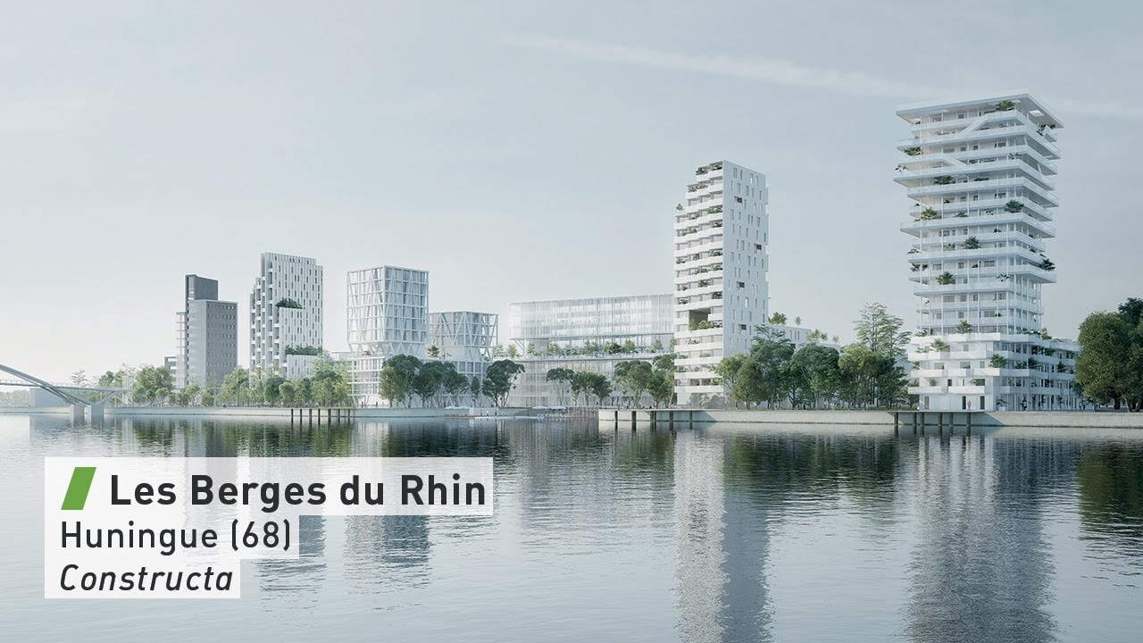 Berges du Rhin à Huningue (68)