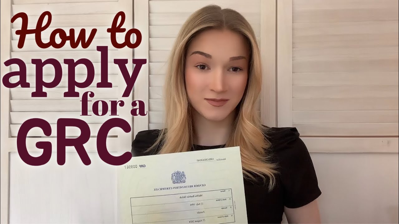 Getting My Gender Recognition Certificate / The Application Process