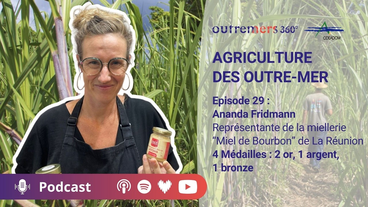 ANANDA FRIDMANN - REPRÉSENTANTE MIELLERIE « MIEL DE BOURBON » DE LA RÉUNION