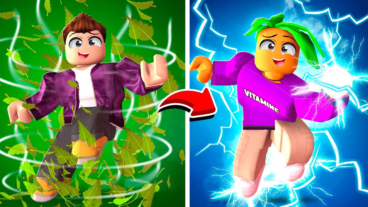 BLÄTTER vs. DONNER FÄHIGKEIT in Roblox!