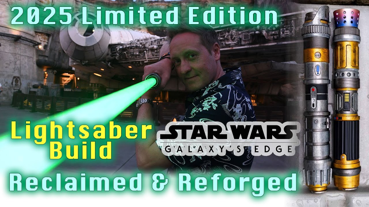 Full Experience Lightsaber Building At  Savi’s Workshop, Galaxy’s Edge! Limited Edition Build