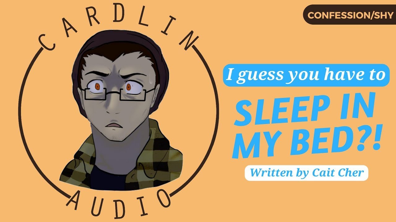 ASMR Voice: I guess you have to sleep in my bed!? [M4F] [Shy] [Confession]
