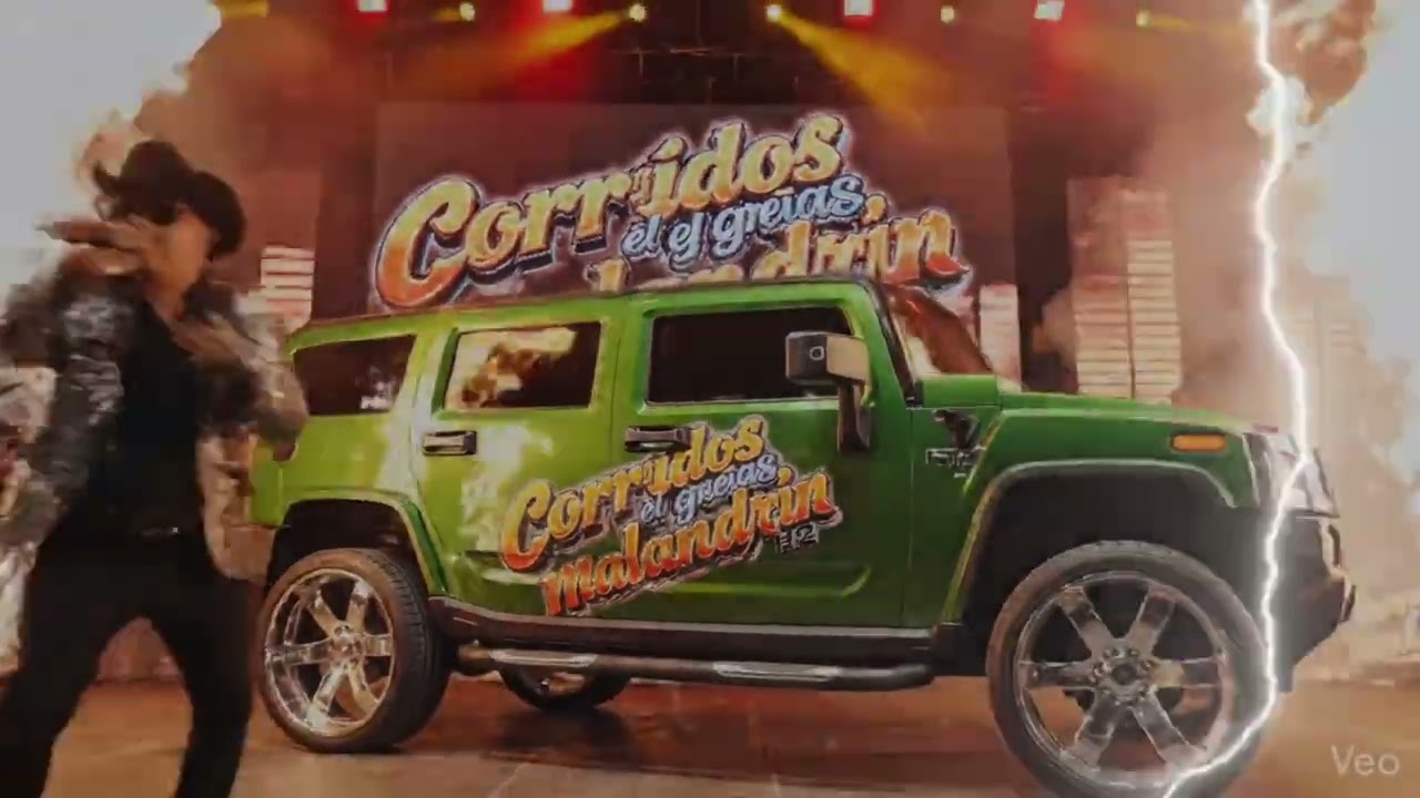 Papel con letras de oro. puro corrido estilo Greñas Malandrín 