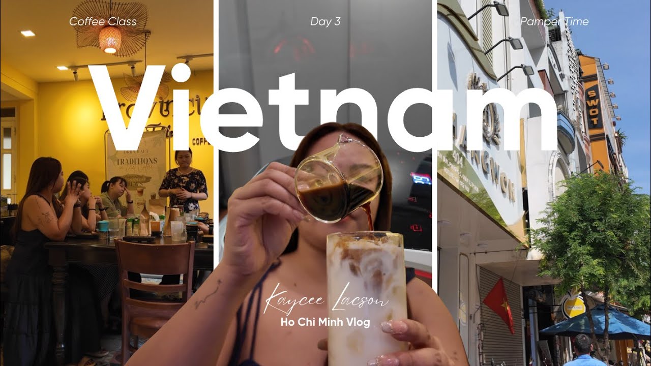 First time attending a coffee class in Vietnam | SUPER SAYA! Day 3 in 🇻🇳