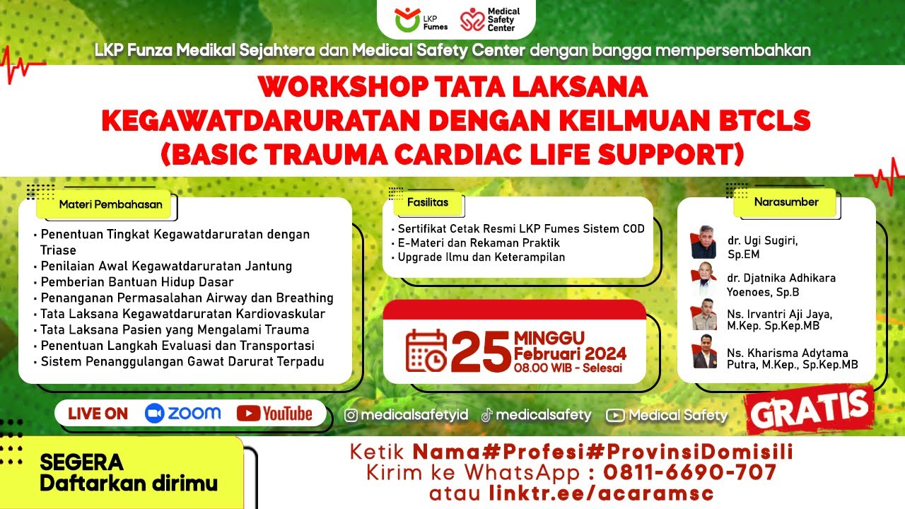 Workshop BTCLS GRATIS