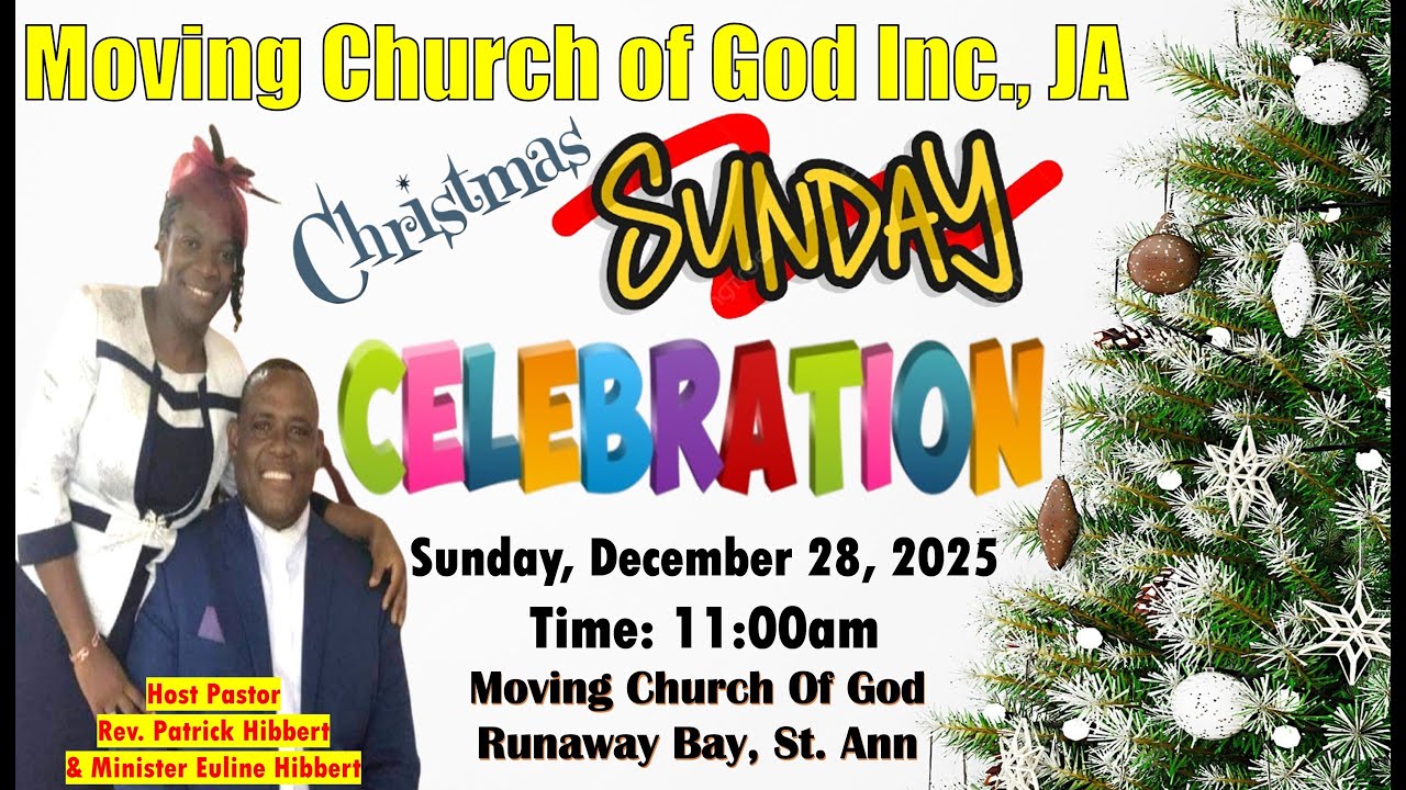 CHRISTMAS SUNDAY - DECEMBER 28, 2025