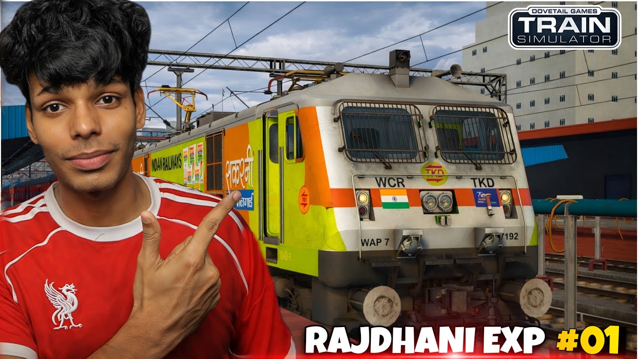 20508 SAIRANG RAJDHANI EXPRESS TRAIN JOURNEY IN TRAIN SIMULATOR CLASSIC PART-1