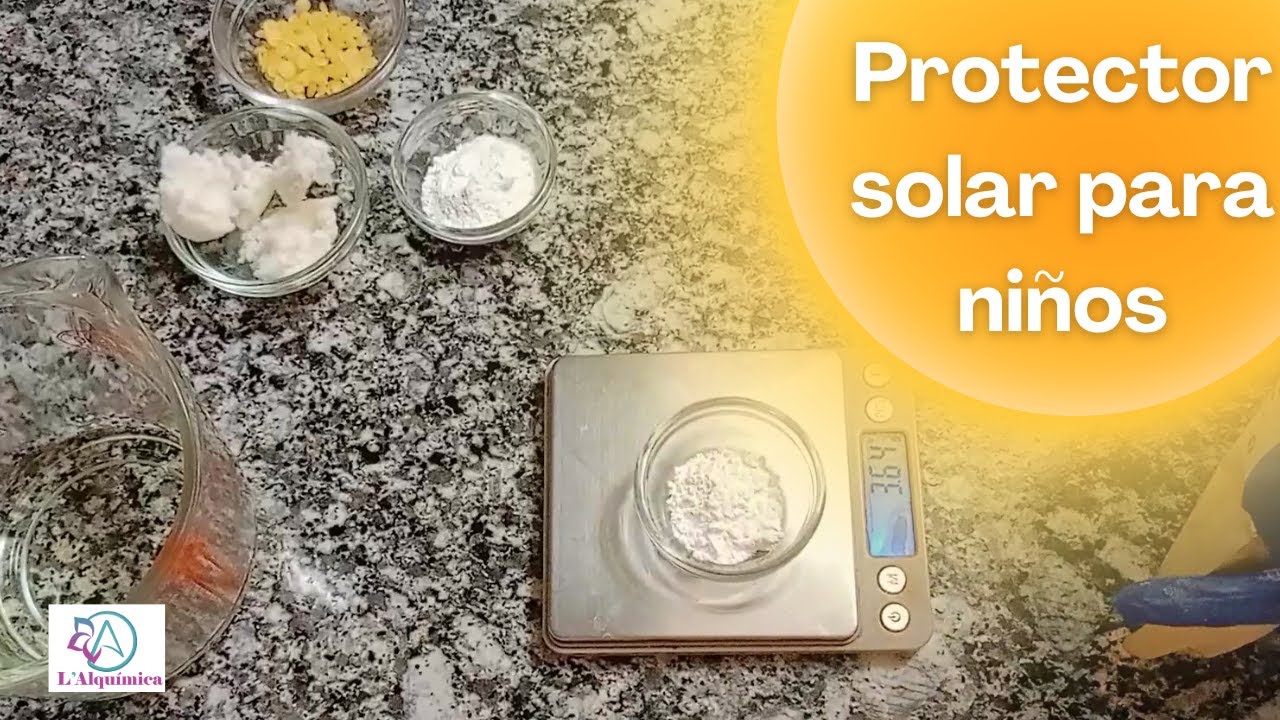 HAZ TU PROTECTOR SOLAR EN CASA/ fps 20/COSMÉTICA NATURAL CASERA/ l' Alquímica ☘️