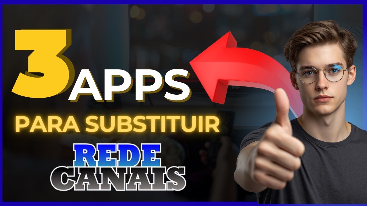 REDECANAIS SAIU DO AR? 🚨 3 APLICATIVOS GRÁTIS PARA SUBSTITUIR EM 2026!