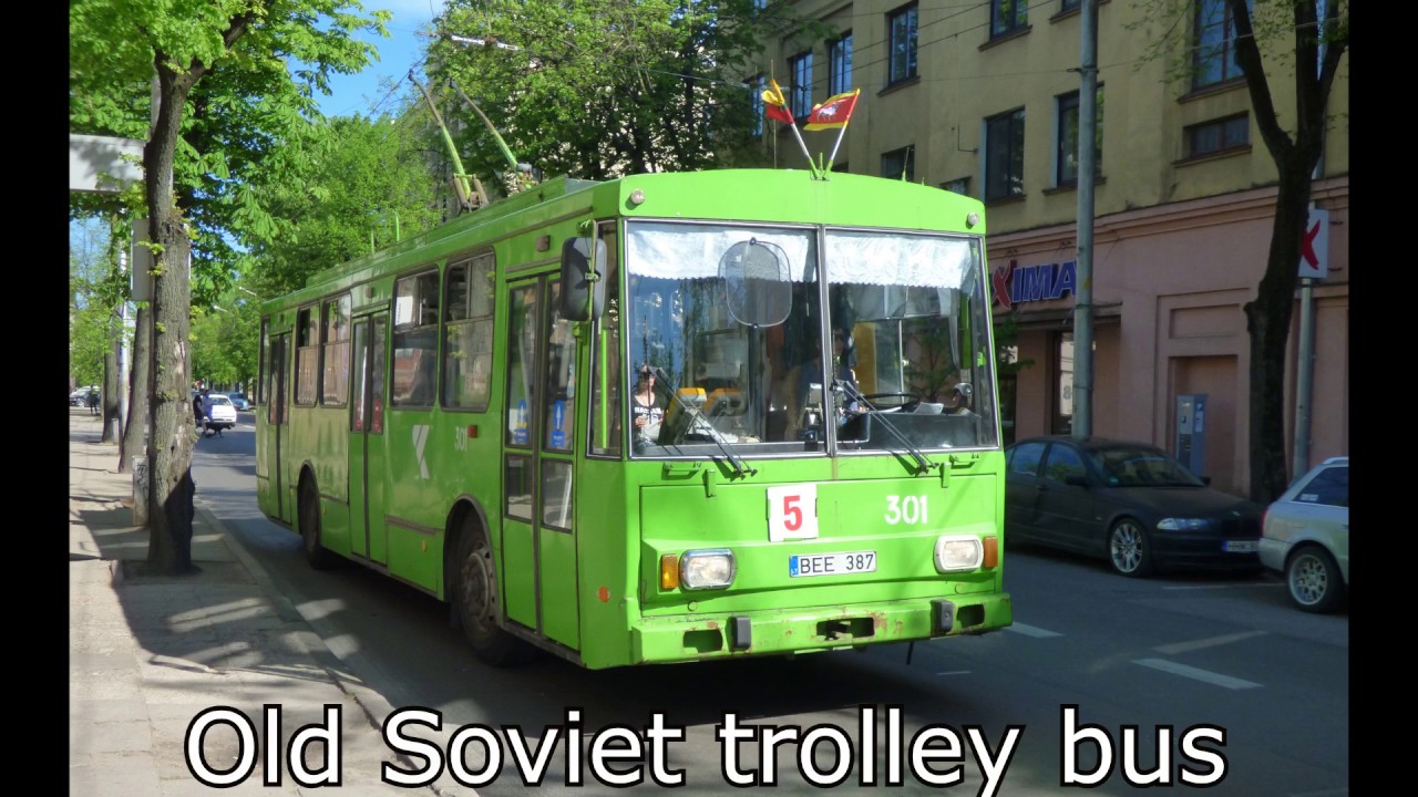 Comparison of buses in Kaunas Lithuania