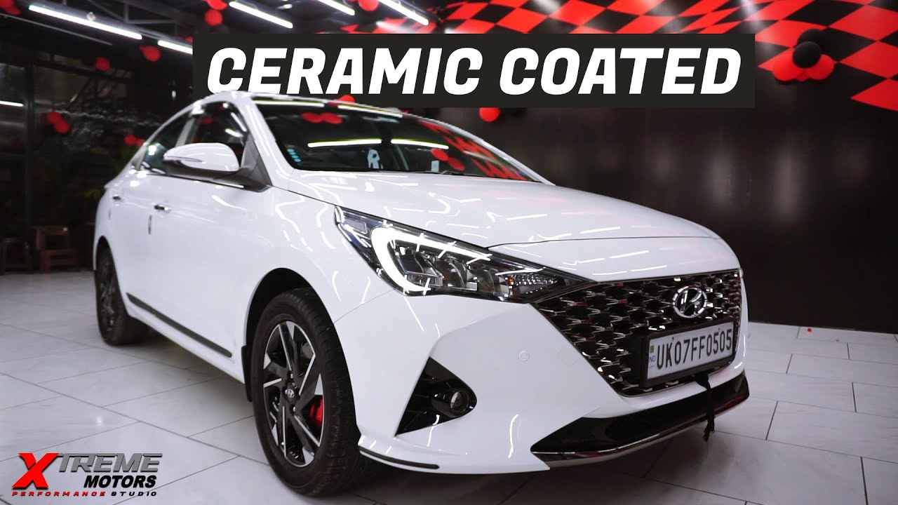 Hyundai Verna Ceramic Coating Complete Detailing Xtreme Motors