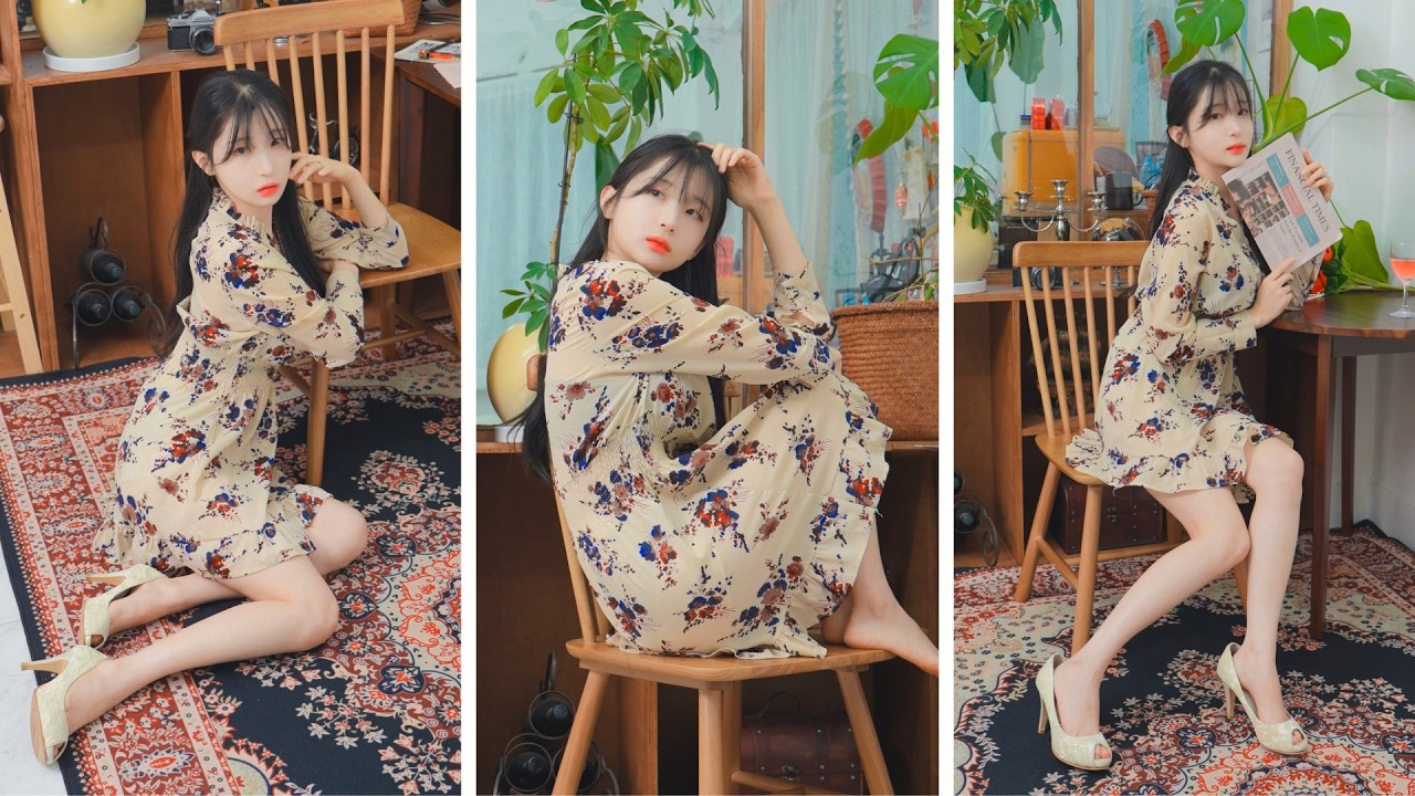 빈티지한 공간을 채우는 시현의 화사하고 예쁜 매력🌸