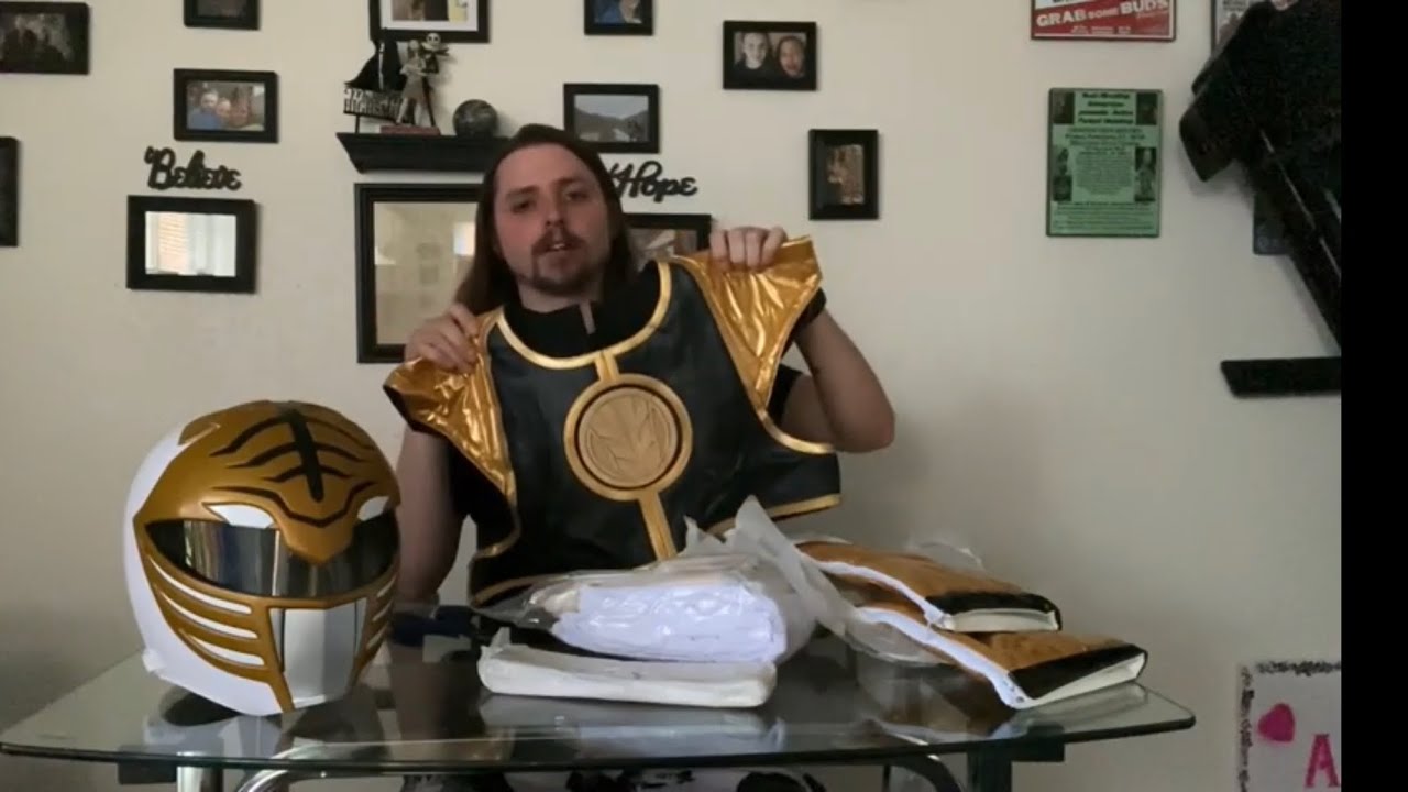 White Ranger Cosplay Unveiling from SimCosplay