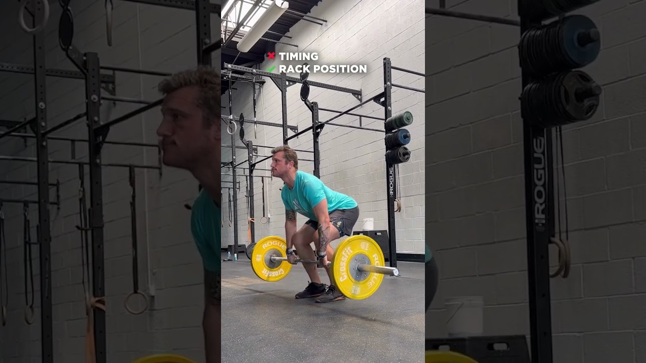 Power Clean POSITION & TIMING Catch like THIS!