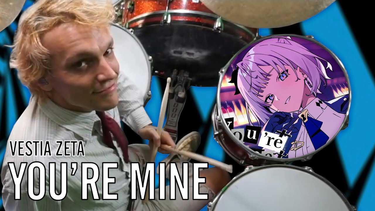 Vestia Zeta - You're Mine | Office Drummer [First Time Hearing]