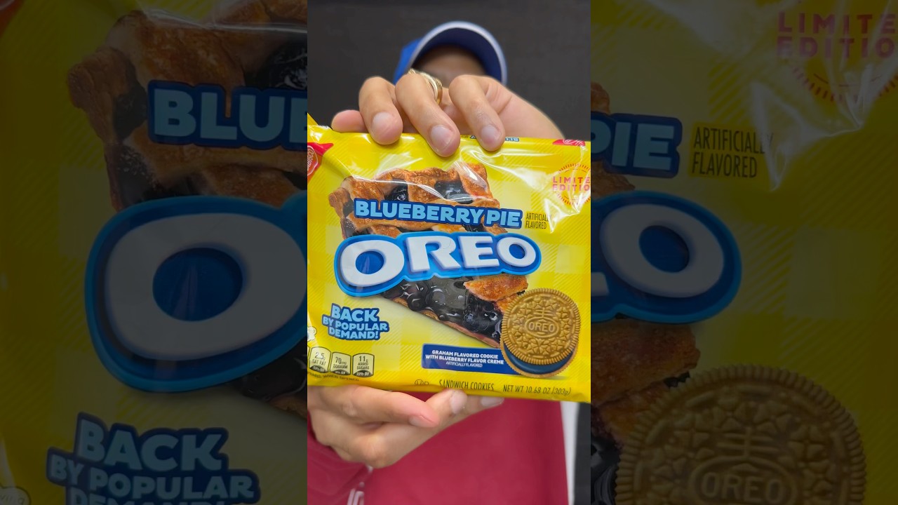 🫐 Blueberry Pie Oreo Cookies 🥧 limited edition summer by popular demand 