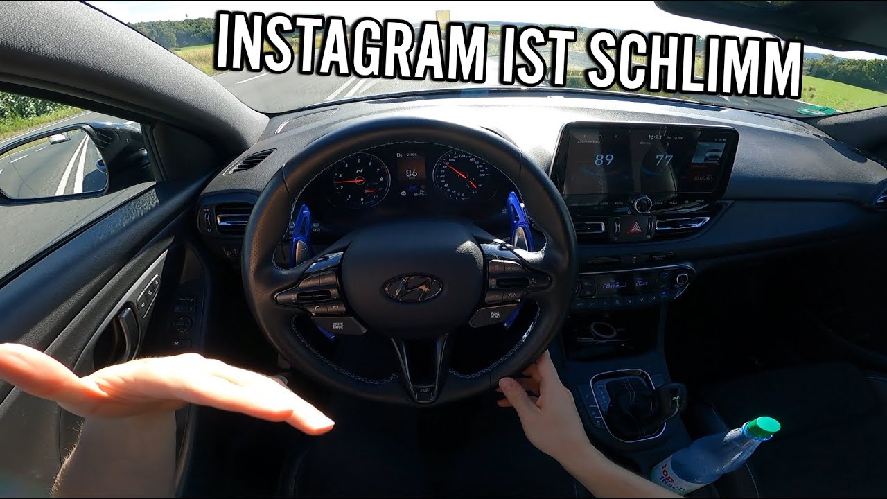 Realtalk über Instagram & 100-200kmh Fail im I30N. | POV 60FPS