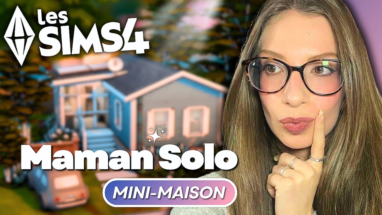 Je construis une mini-maison pour une maman solo ! | Sims 4 Construction