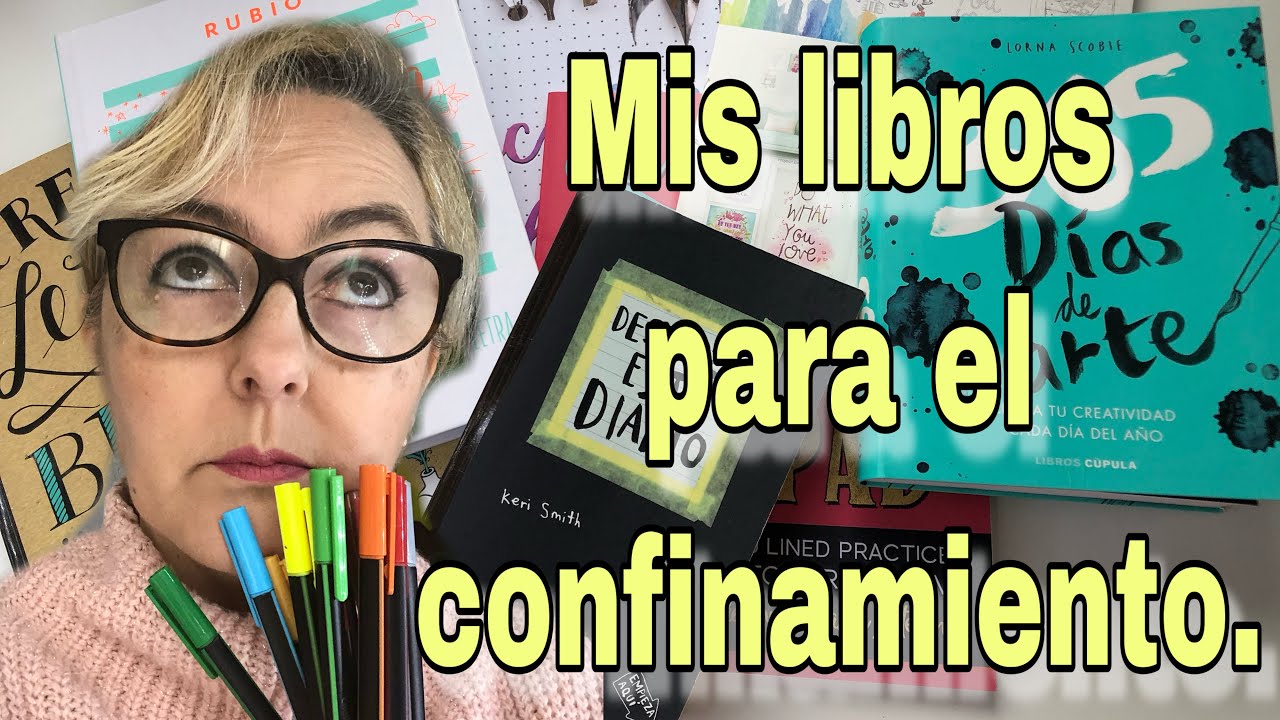Libros para el confinamiento - libros creativos y lettering