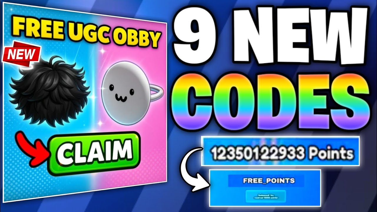 ⚠️БЕСПЛАТНЫЙ UGC!💥[КОД]⚠️ БЕСПЛАТНЫЕ КОДЫ UGC OBBY ДЛЯ ROBLOX НА МАРТ 2026 ГОДА - БЕСПЛАТНЫЕ КОДЫ...