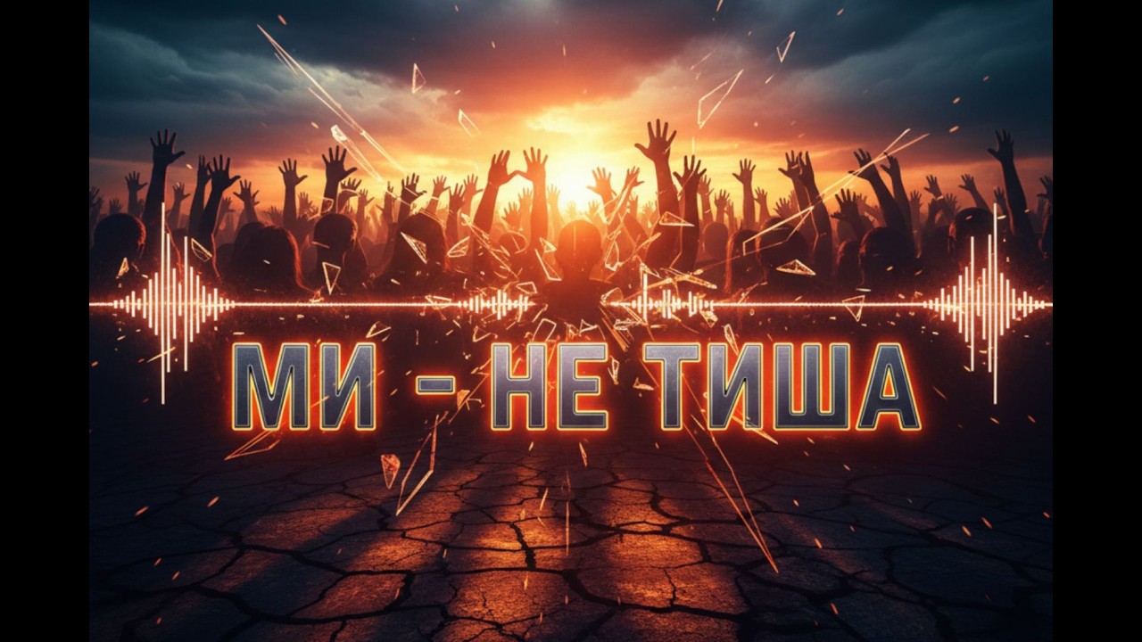 МИ — НЕ ТИША! ⚡ ПОТУЖНА УКРАЇНСЬКА ПІСНЯ ПРО СИЛУ ТА СВОБОДУ