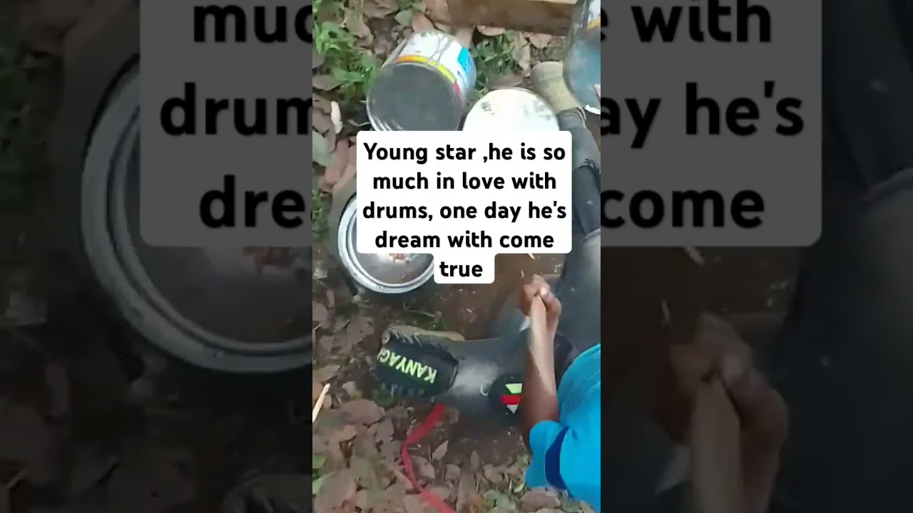 Young boy trying to make his dream come true, very interesting 