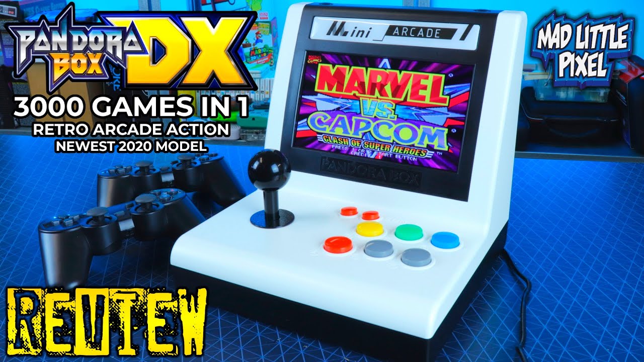 Pandora Box DX 2020 Mini Arcade Machine With 3000 Games REVIEW!