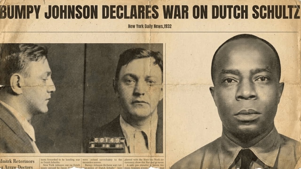 Bumpy Johnson DECLARES War on Dutch Schultz 1932 — Harlem ERUPTED