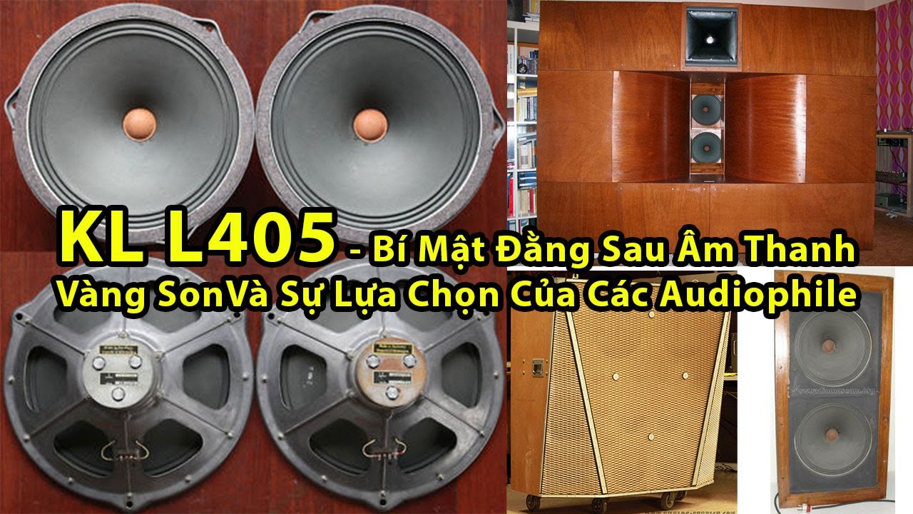 Review Loa Siemens Klangfilm KL405 - Lịch Sử Hình Thành Và Ứng Dụng