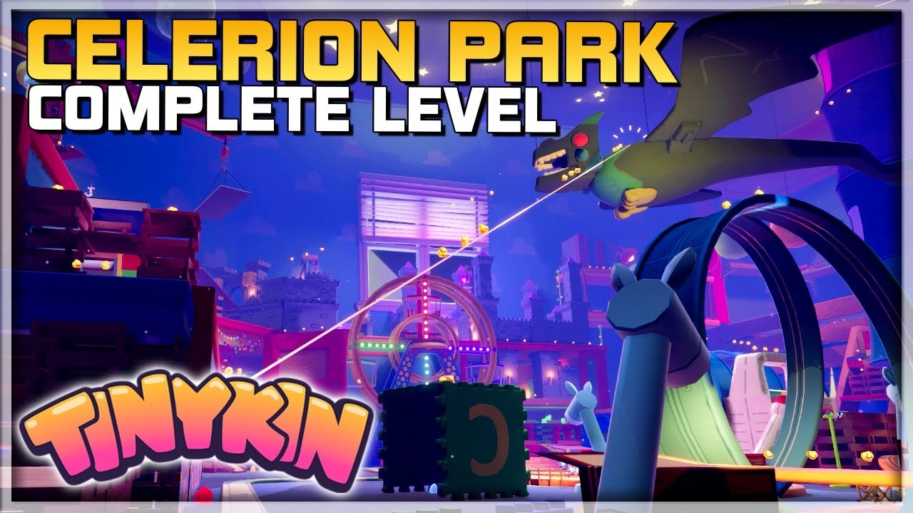 TINYKIN Gameplay👱Celerion Park - Complete All Collectibles - PC/Console/Game Pass Walkthrough
