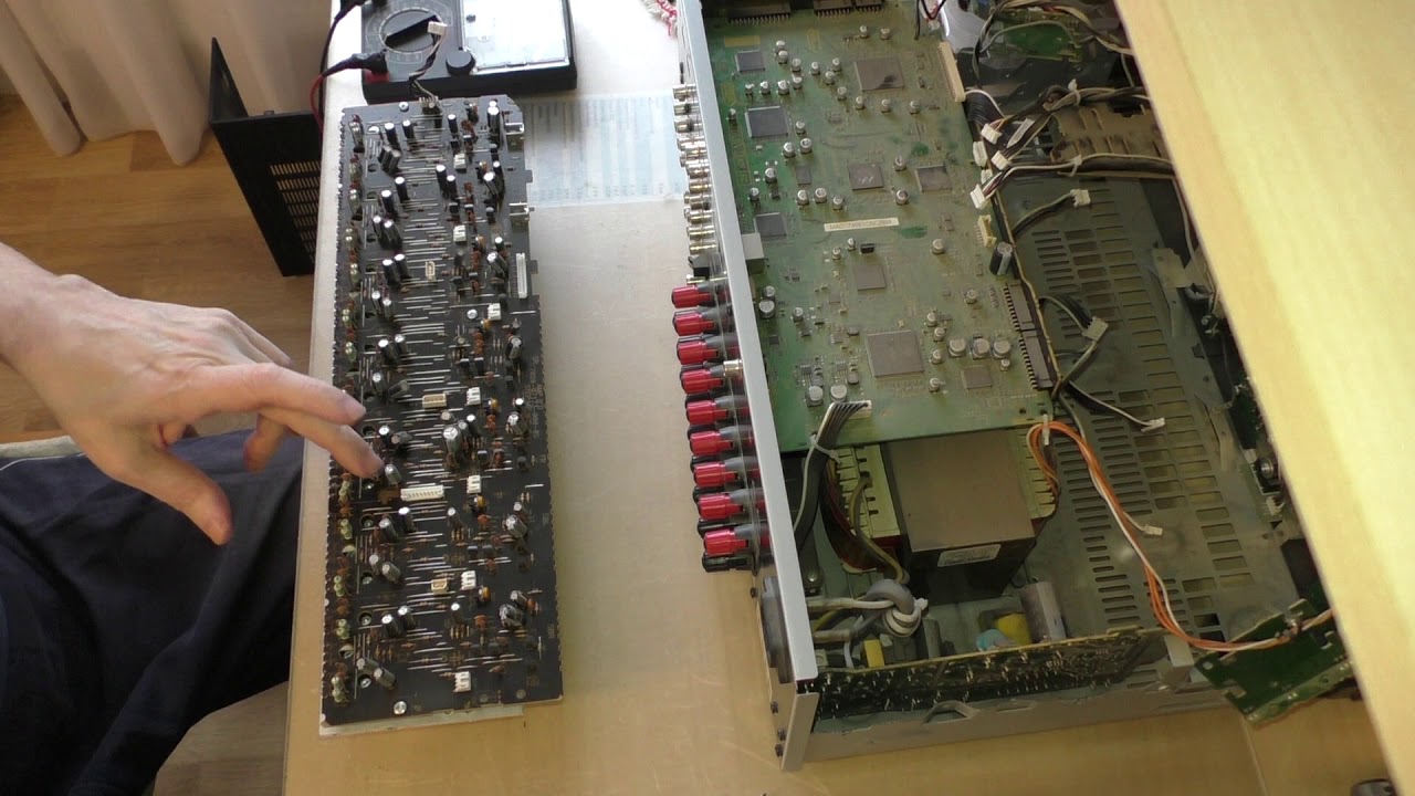 Ресивер Pioneer VSX 922-K. Простой ремонт.