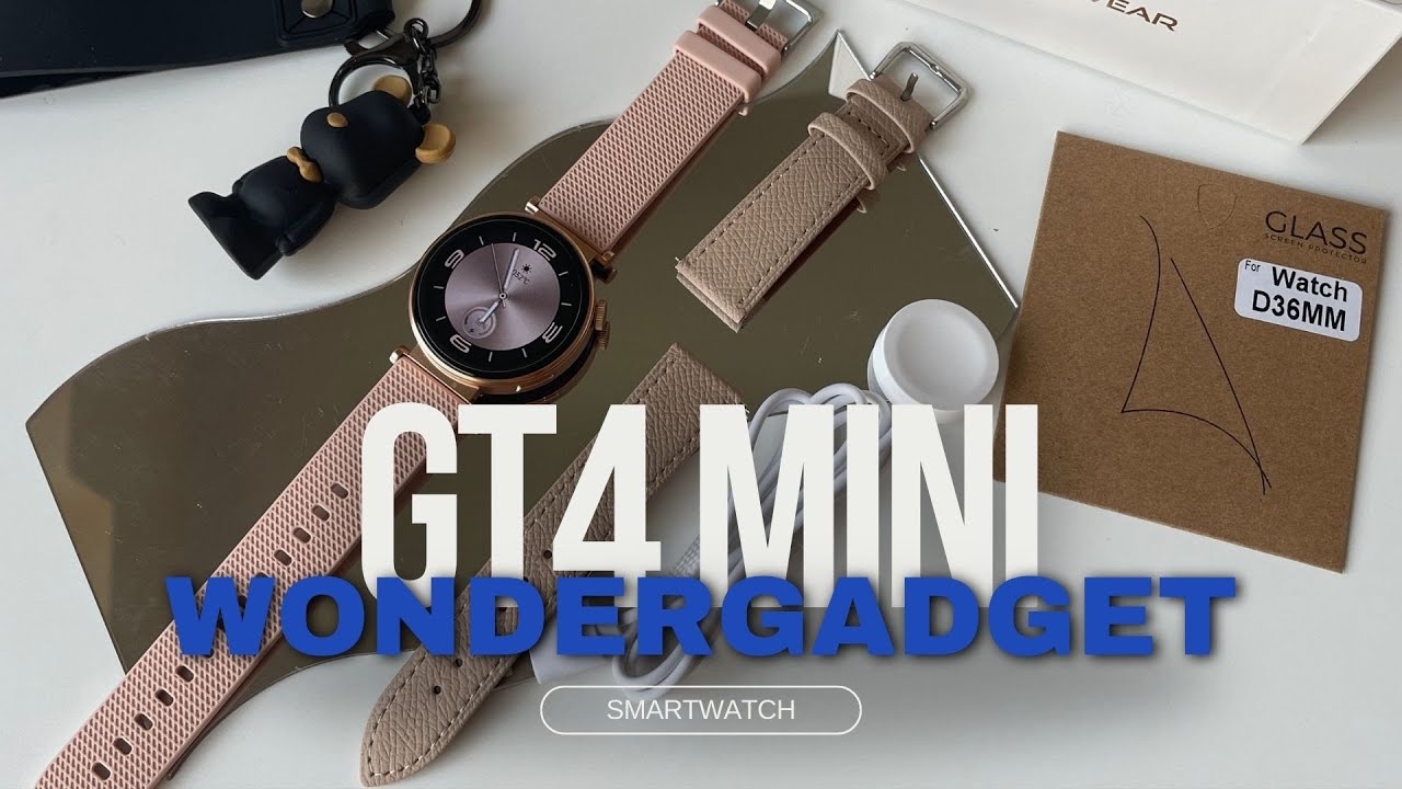 วิธีการใช้งาน GT4 mini smartwatch นาฬิกาทรงกลมจอสวย 1.3 นิ้ว ราคาไม่เกิน 1,500.-  (น่ารักมากกก)