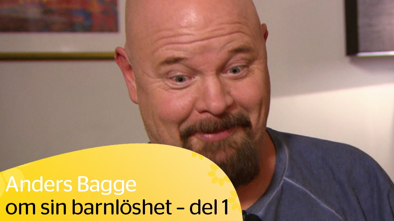 Anders Bagge om sin barnlöshet i Kändisbarnvakten, del 1: SVT