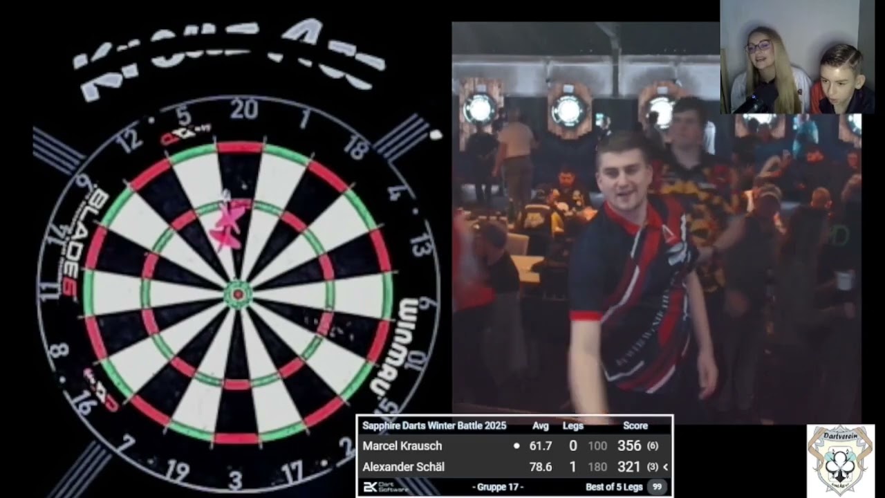 Marcel Krausch vs Alexander Schäl  | Sapphiredarts Winter Battle 2025 | Full Match #darts #3dart