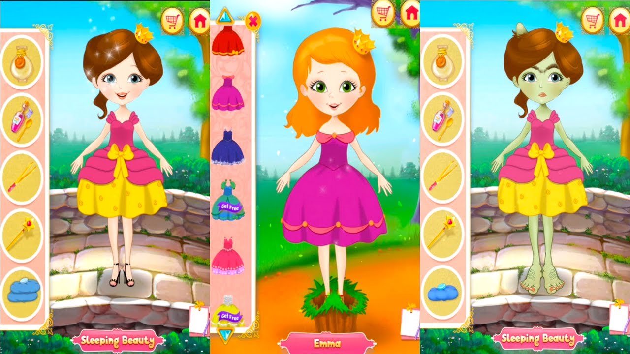 FAIRYTALE FIASCO - ROYAL RESCUE GAME APP - ROYAL EMERGENCIES TREATING PRINCESSES WITH MAGIC TOOLS
