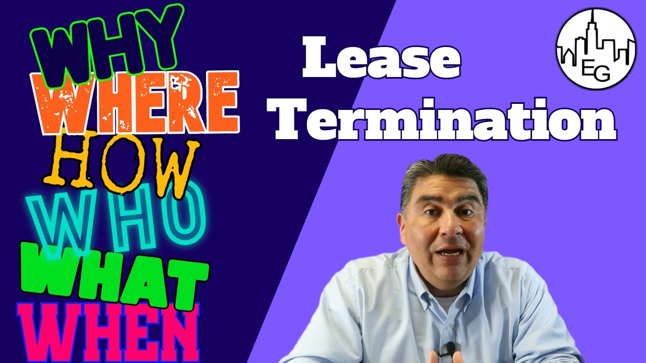 How to legally terminate a residential lease