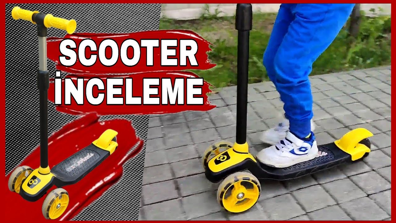 Scooter İnceleme 🛴 Scooter Nasıl Kullanılır 👉 Cool Wheels Scooter
