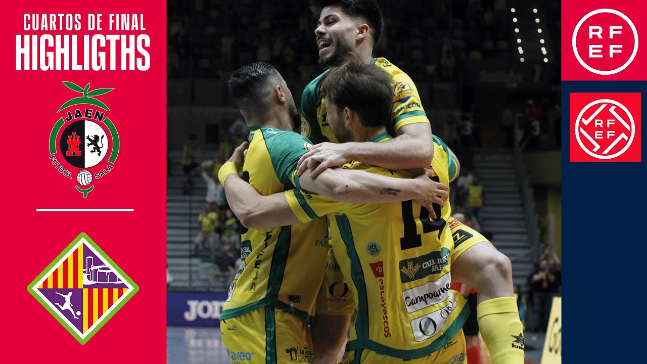 Resumen #PrimeraDivisiónFS | Jaén Paraíso Interior 3 - 2 Mallorca Palma Futsal | Cuartos de final