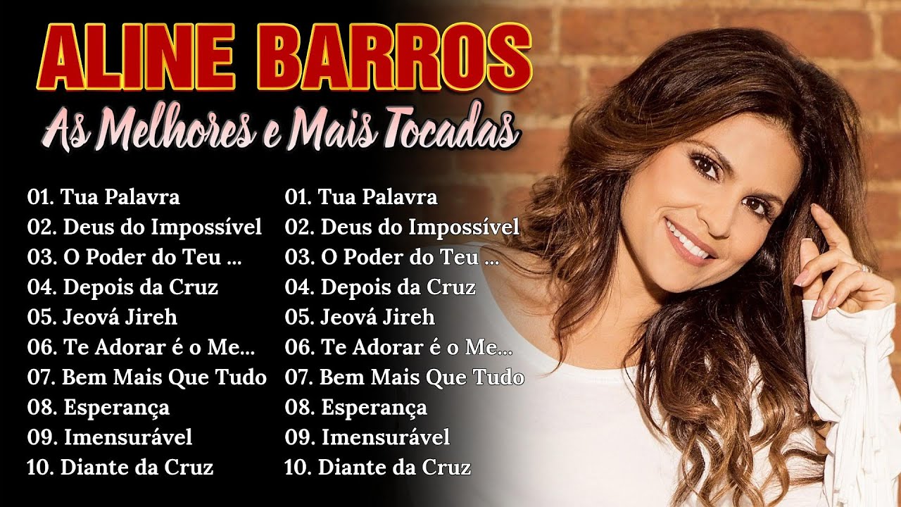 Aline Barros || Ao Único,...Hinos para adorar a Deus 2025 #gospel