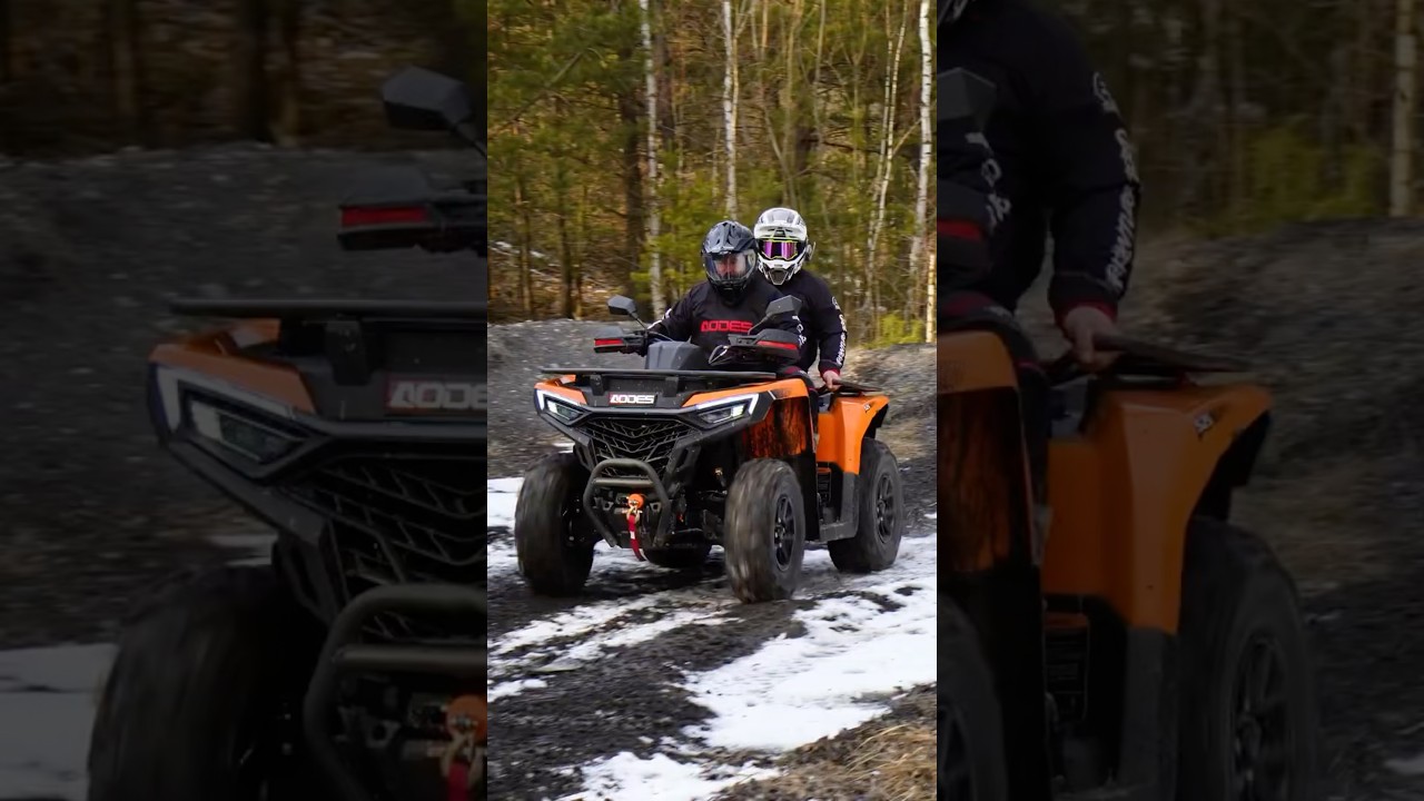 NOWY ODES 525 - Jak prowadzi się z pasażerem? #quad #odes #odes525 #atv #offroad