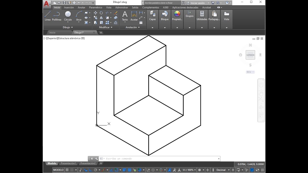 Gráficas isométricas en AUTOCAD 01