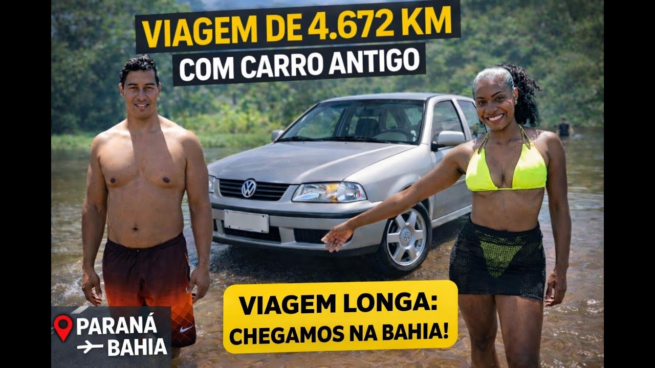 👉 VIAGEM LONGA: CHEGAMOS NA BAHIA!