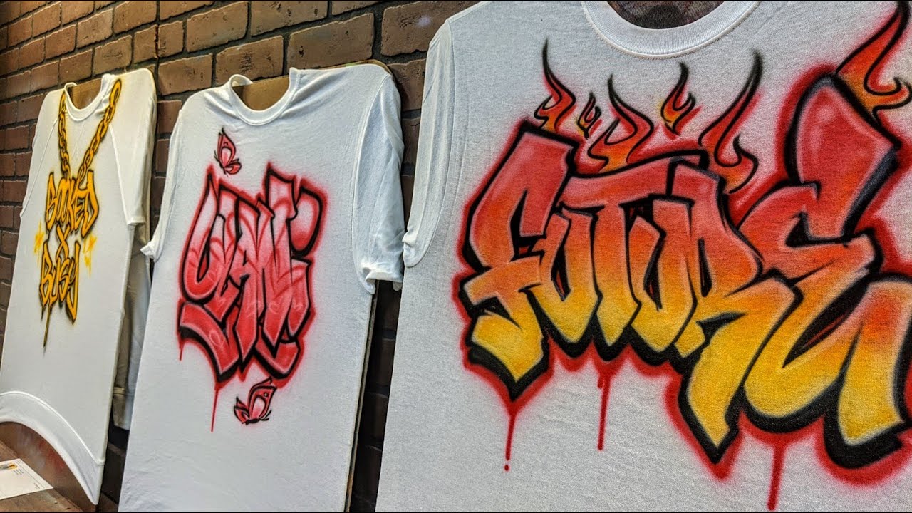 Painting GRAFFITI Style Airbrush Art LIVE! 🎥 AC LiveStream 10/19/20