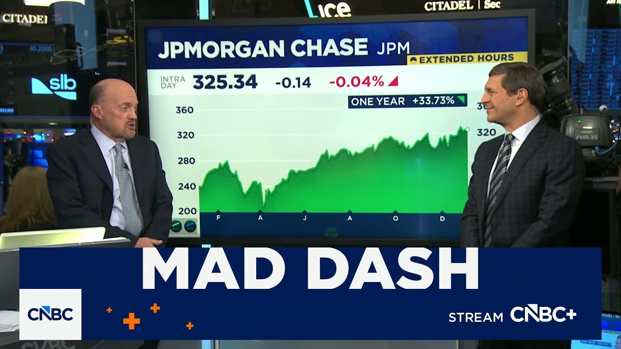Cramer&rsquo;s Mad Dash: JPMorgan Chase