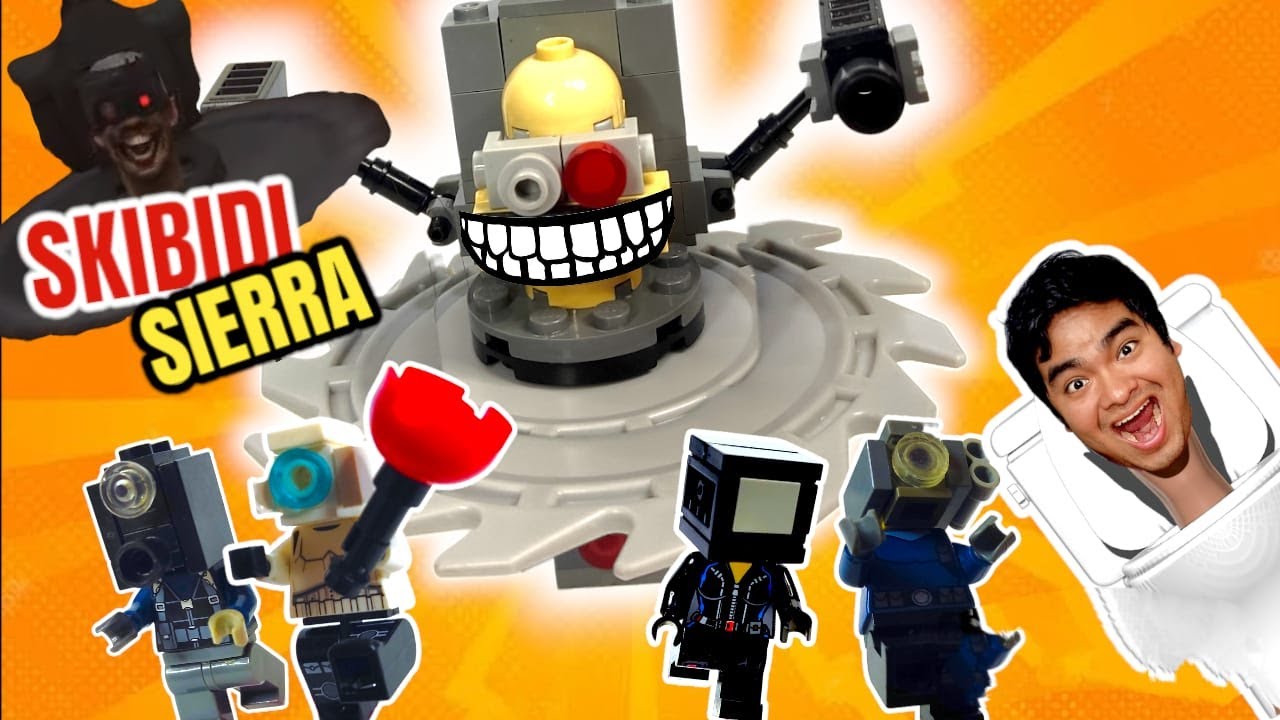 HICE a TOILET SIERRA con LEGO de SKIBIDI TOILET