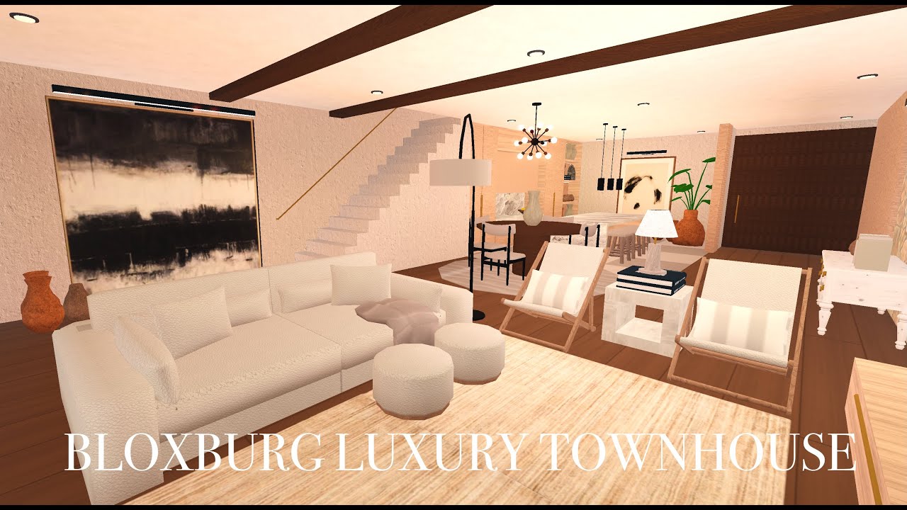 Bloxburg Luxury Townhouse