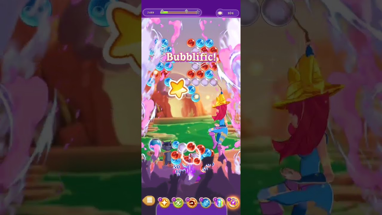 Bubble Witch Saga 3 Level 145 3 STARS NO BOOSTERS #bubblewitchsaga3 #shorts